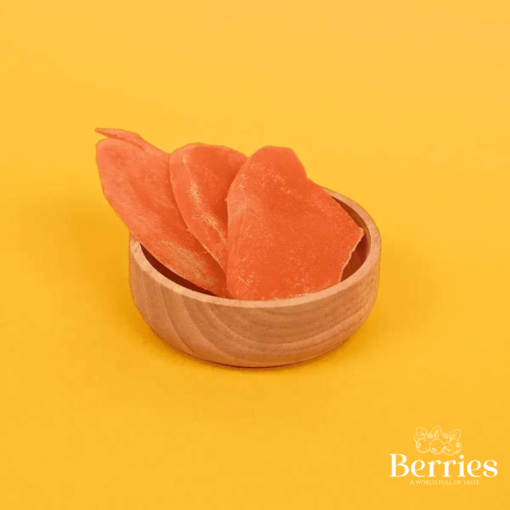 Dried mango ( orange)